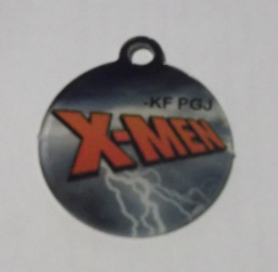 Plaquette plastique "porte clefs" X-MEN STERN M1